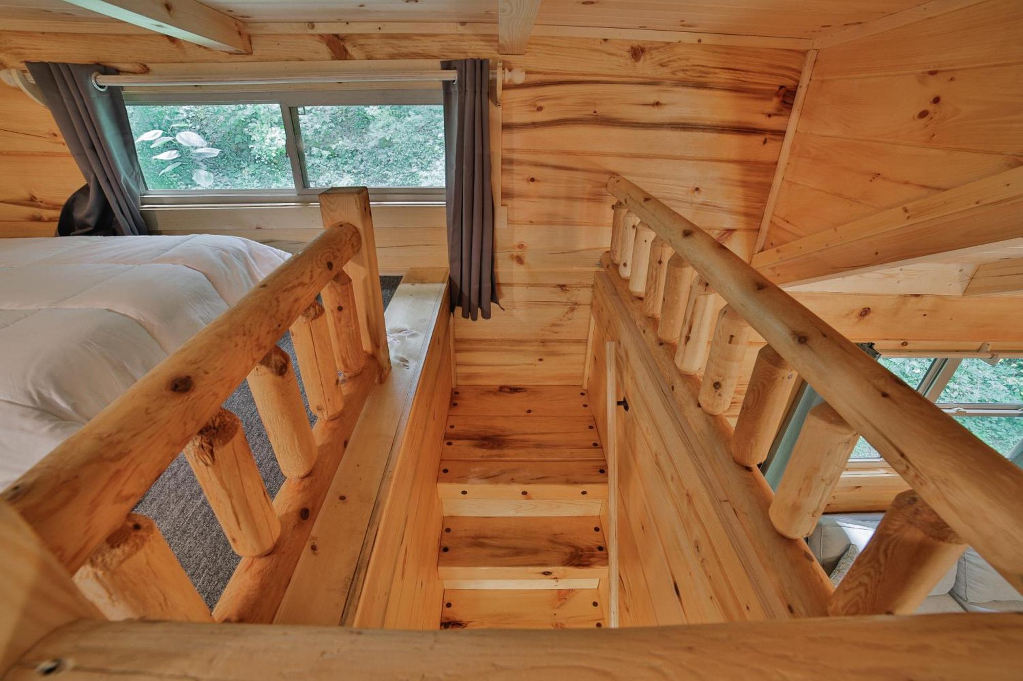 Ryon Tiny Home Cabin City-Side Rustic Retreat Chattanooga Exterior foto