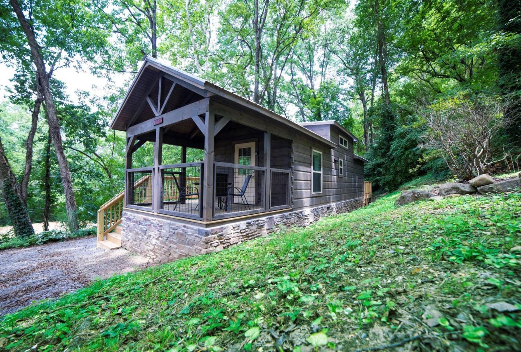 Ryon Tiny Home Cabin City-Side Rustic Retreat Chattanooga Exterior foto