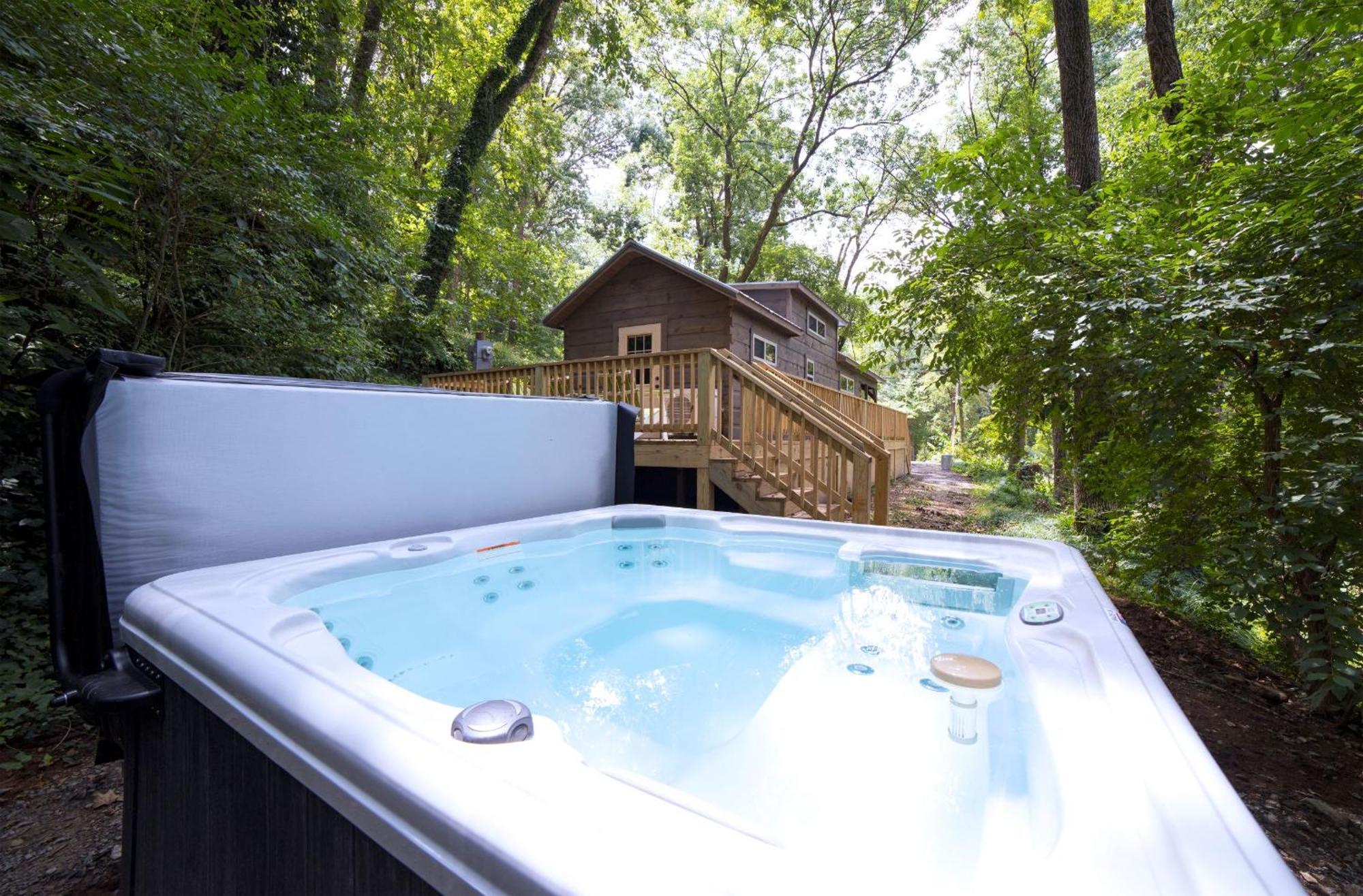 Ryon Tiny Home Cabin City-Side Rustic Retreat Chattanooga Exterior foto